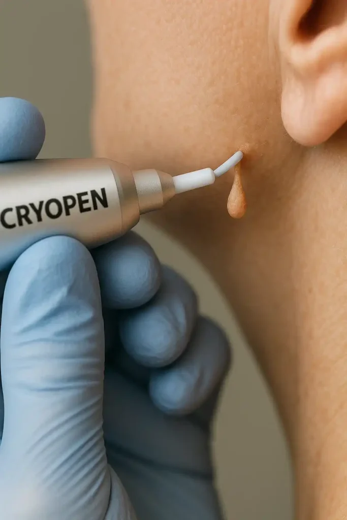 Cryopen for skin tags removal Buckinghamshire speak to our team today!