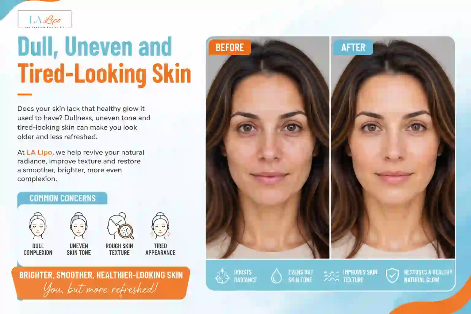 Sign #5: Dull, Uneven and Tired-Looking Skin Buckinghamshire